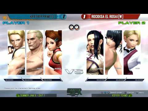 Summer Jam X KOFXIV Teams Grand Finals KPB94 vs Rocio