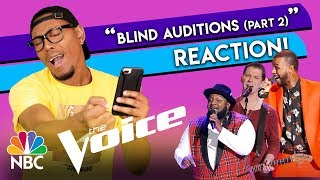 The Voice S15 Blind Auditions | Patrique Fortson, Michael Lee, Tyshawn Colquitt (Part 2)