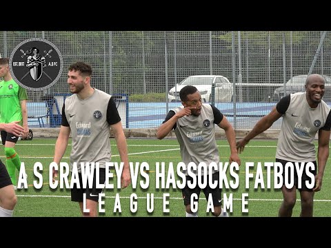 “2 MORE WINS FOR THE LEAGUE TITLE!” | A S CRAWLEY vs HASSOCKS FATBOYS | SUNDAY LEAGUE | SNUS TV |