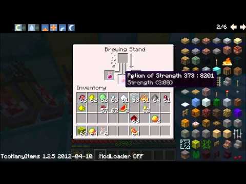 How to make all potions in Minecraft