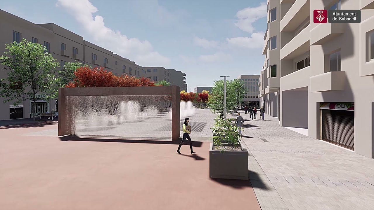 El nou Passeig de la Plaça Major de Sabadell