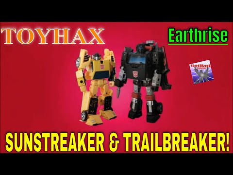 Toyhax Sets for Earthrise Sunstreaker & Trailbreaker - GotBot True Review NUMBER 966