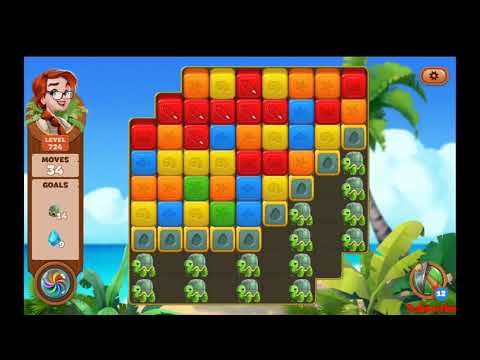 Lost Island Blast Adventure Level 724 NO BOOSTERS - A S GAMING