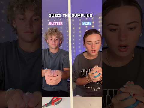 GUESS THE DUMPLING ( gone wrong ❌) #squishy #couple #funny