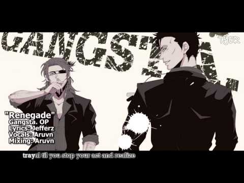 [TYER] Gangsta. OP - Renegade (English Cover) (feat. Aruvn)