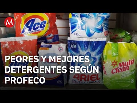 Which detergent? These are the multipurpose detergents that Profeco DOES and DOESN'T recommend.