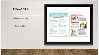 Advice Column Overview Danielle Oser Source