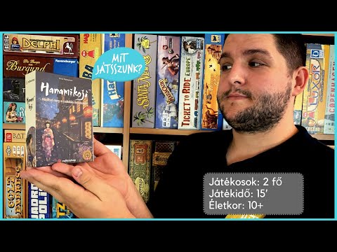Hanamikoji Játékbemutató - Mit Játsszunk?