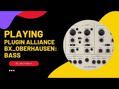 Playing Plugin Alliance Brainworx bx_oberhausen: Bass