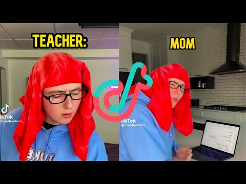 LUKE DAVIDSON VS TEACHER VS MOM | COMEDY TikTok