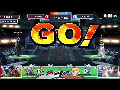 Cashew (Sephiroth) vs Jimrude (Peach) - Fire and Ice #3 Losers Round 5