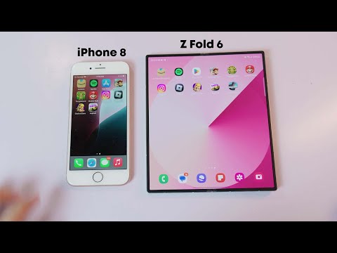 iPhone 8 Vs Z Fold 6 – SPEED TEST