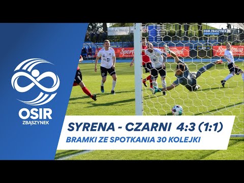 Bramki ze spotkania ZAP Syrena Zbąszynek - MKS Czarni Żagań 1957 08.05.2021