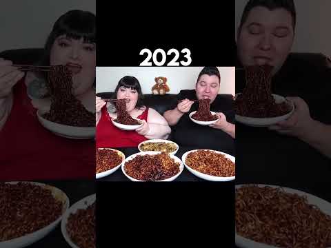 Hungry FAT CHICK & Nikocado AVOCADOO - change overi time...