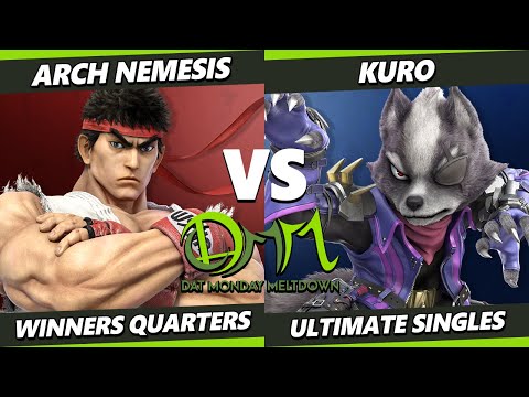 DAT MM 286 - Arch Nemesis (Ryu) Vs. Kuro (Wolf) Smash Ultimate - SSBU