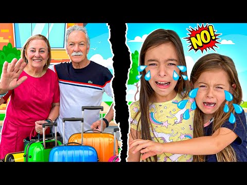 FOMOS SEPARADAS DO VOVÔ E DA VOVÓ 😍 JÉSSICA GODAR E LAURINHA E HELENA E GABRIEL