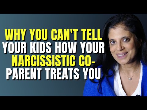 Why you can't tell your kids how badly your narcissistic coparent treats you