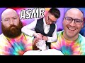 Super Relaxing ASMR Clean Shaving A Big Beard