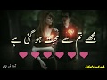Mujhe Tum Se Mohabbat Hogai Hai, Two Lines Urdu Poetry, Love Poetry