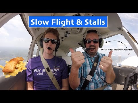 Slow Flight and Stalls| PA28| New Student!