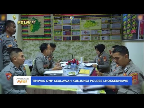 PASCA PILKADA TIMWAS OMP SEULAWAH 2024 KUNJUNGI POLRES LHOKSEUMAWE