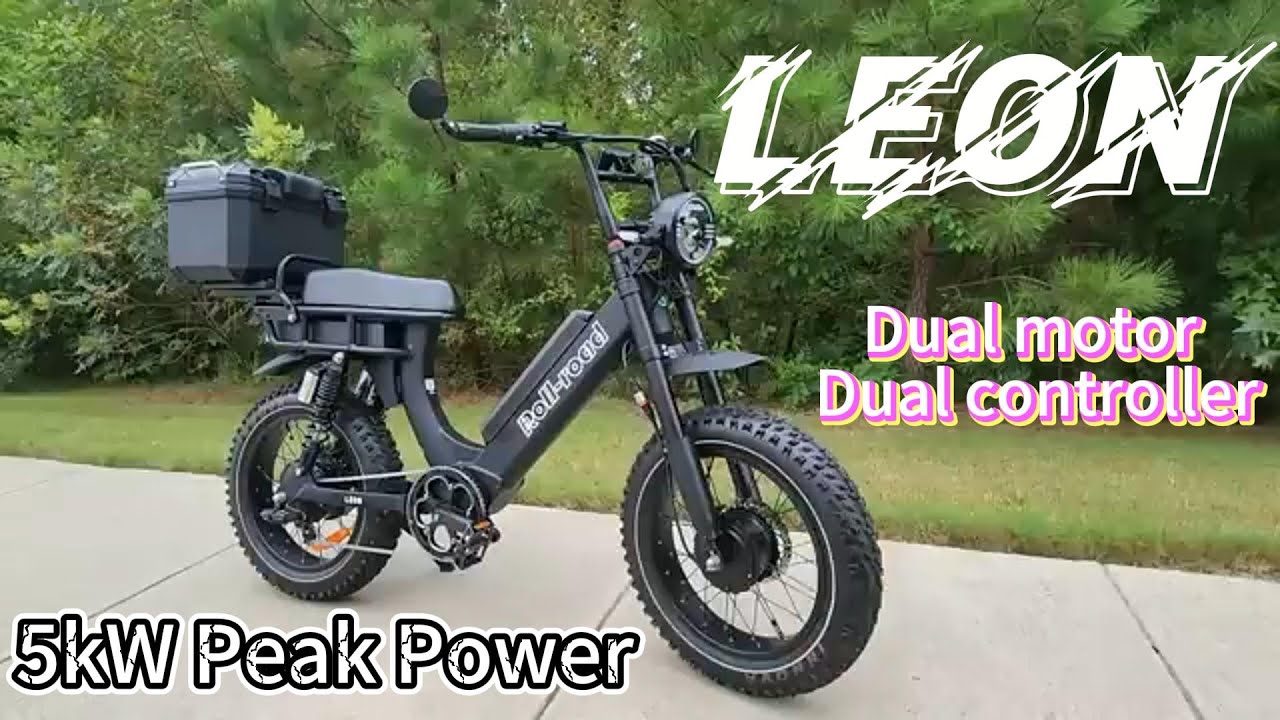LEON Dual Motor E-Bike Review — 5000W of Pure Off-Road Power!
