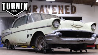 1957 Chevy Bel Air, Will It Run After 35 Years?! | Turnin Rust