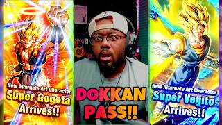 WTF!!! DOKKAN BATTLE PASS & CRACKED LR GOGETA & VEGITO SUPER EZA'S!!!