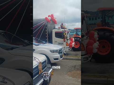 celebracion de la virgen del Carmen, en mi municipio de el Rosal cundinamarca.