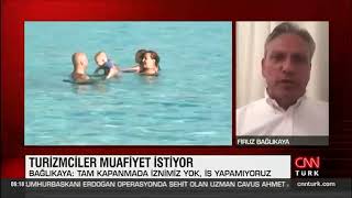 Yönetim Kurulu Başkanımız Firuz B. Bağlıkaya, CNN Türk’e Konuk Oldu