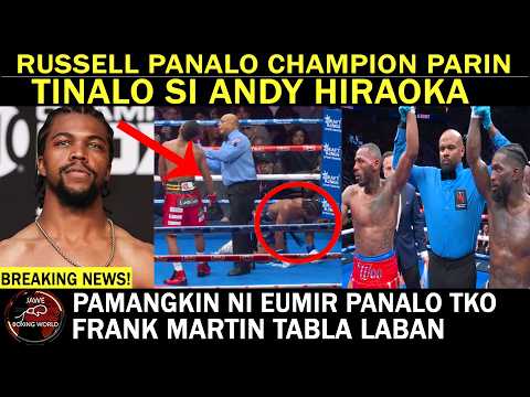 BREAKING: Gary Antuanne Russell PANALO Still WBA Champion | PAMANGKIN ni Eumir Marcial PANALO TKO