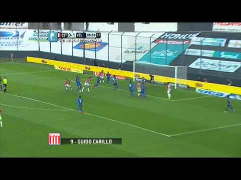 Gol Carrillo.  Estudiantes 1 - Vélez 1. Fecha 9. Primera División 2014. FPT