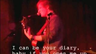 Ed Sheeran - Diary (Lyrics)