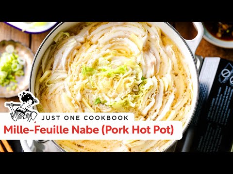 Discover the Delightful Flavors of Mille Feuille Nabe: A Scrumptious Pork Hot Pot ミルフィーユ鍋