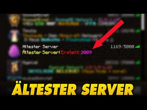 ÄLTESTER SG SERVER DER WELT & 2013 AUFNAHMEN!?