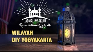 Jadwal Imsakiah DIY Yogyakarta Bulan Ramadan 1440 H