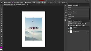 Photopea: How to change the SIZE of an image?
