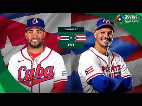 CUBA VS PUERTO RICO EN VIVO .