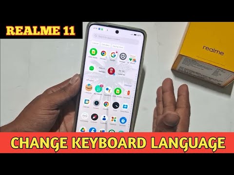 Realme 11 me keyboard language change kese kare, how to change keyboard language in realme phone