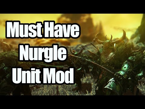 Must Have Nurgle Unit Mod - Epidemius & Mortal Warriors of Nurgle - Total War Warhammer 3 Mod Reiew