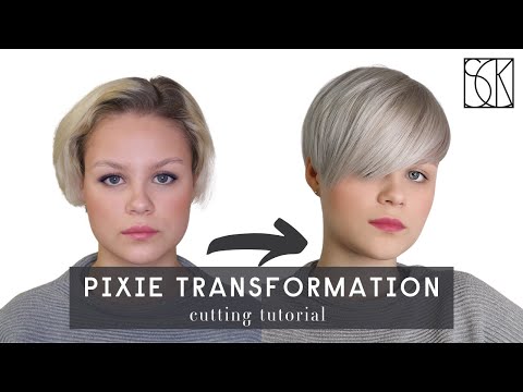 PIXIE HAIRCUT - tutorial by SANJA KARASMAN