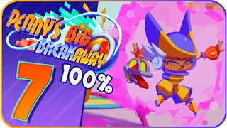 Penny's Big Breakaway Walkthrough Part 7 (PS5) 100% Pengoville