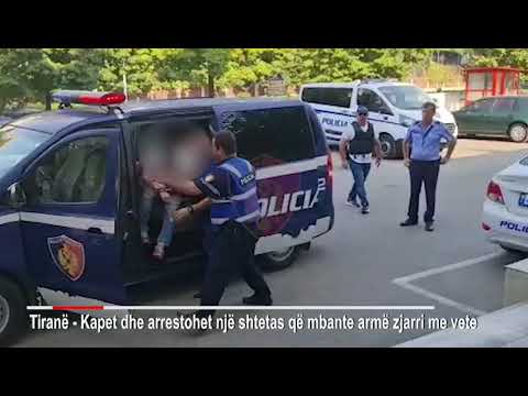Top Channel/ Në lokal me armë, policia ‘kap mat’ 48-vjeçarin në lagjen 'Ali Demi' (Emri)