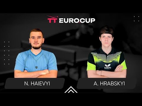 15:55 Nazarii Haievyi - Andrii Hrabskyi 02.10.2024 TT Euro.Cup Ukraine Master. TABLE 3