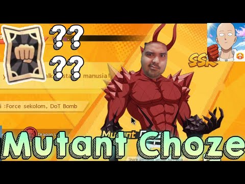 GACHA SSR MUTANT CHOZE, TEORI GACHA BARU LANGSUNG DAPET CHOZE - One Punch Man The Strongest
