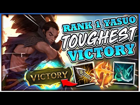 #1 YASUO WORLD CHALLENGER GAME WAS ALMOST IMPOSSIBLE TO WIN (INSANE GAMEPLAY) - League of Legends