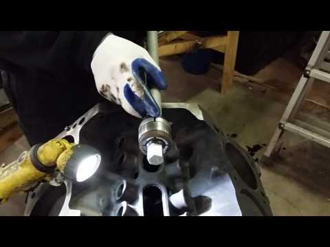 How to Installing the cam bearings in the 318 cid block of a 1967 Dodge A-100 Update #7