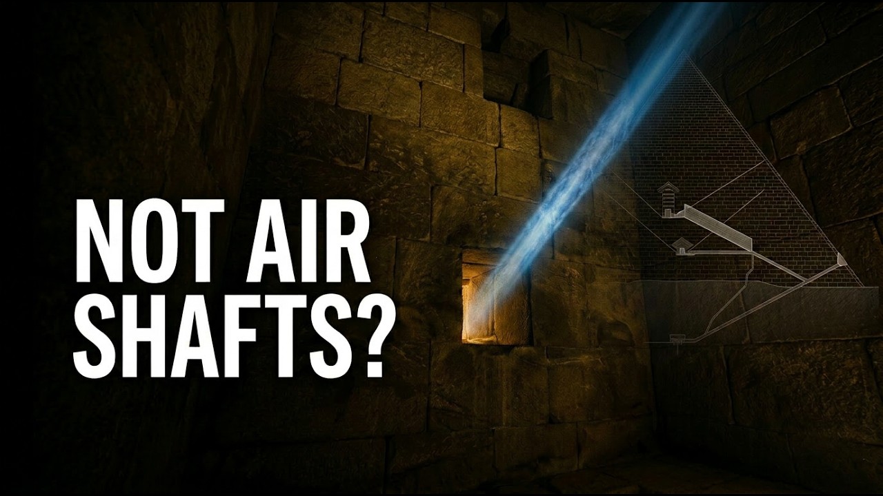 The Great Pyramid’s "Air Shafts" May Not Be Air Shafts