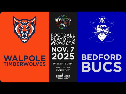 BHS Varsity Football vs Walpole - MIAA Round of 16
