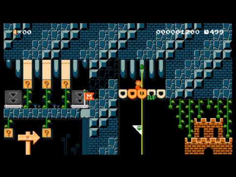 Very Simple One Screen Puzzle 3 - Mario Maker